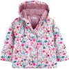 Arshiner Girl Baby Kid Waterproof Hooded Coat Jacket Outwear Raincoat Hoodies(Flower)