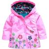 Arshiner Girl Baby Kid Waterproof Hooded Coat Jacket Outwear Raincoat Hoodies(Pink)