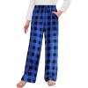 Plaid-black Blue