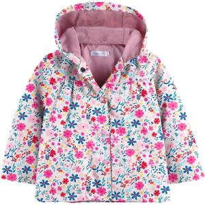 Arshiner Girl Baby Kid Waterproof Hooded Coat Jacket Outwear Raincoat Hoodies(Flower)