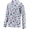 Arshiner Boys Long Sleeve Polo Shirt Performance School Uniform Pique Button Closure Shirt Size 5-12 Years(College Teddy Bear)
