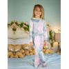 Arshiner Girls 2 Piece Outfits Fashion Twist Front Tracksuit Long Sleeve Pullover Sweatshirt Sweatpants Jogger set Sweatsuit(Purple Tie Dye)