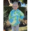 Arshiner Girls Fuzzy Fleece Hoodies Casual Sweatshirt Sherpa Pullover with Kangaroo Pockets(Blue Green)