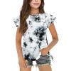 Tie Dye Black/White