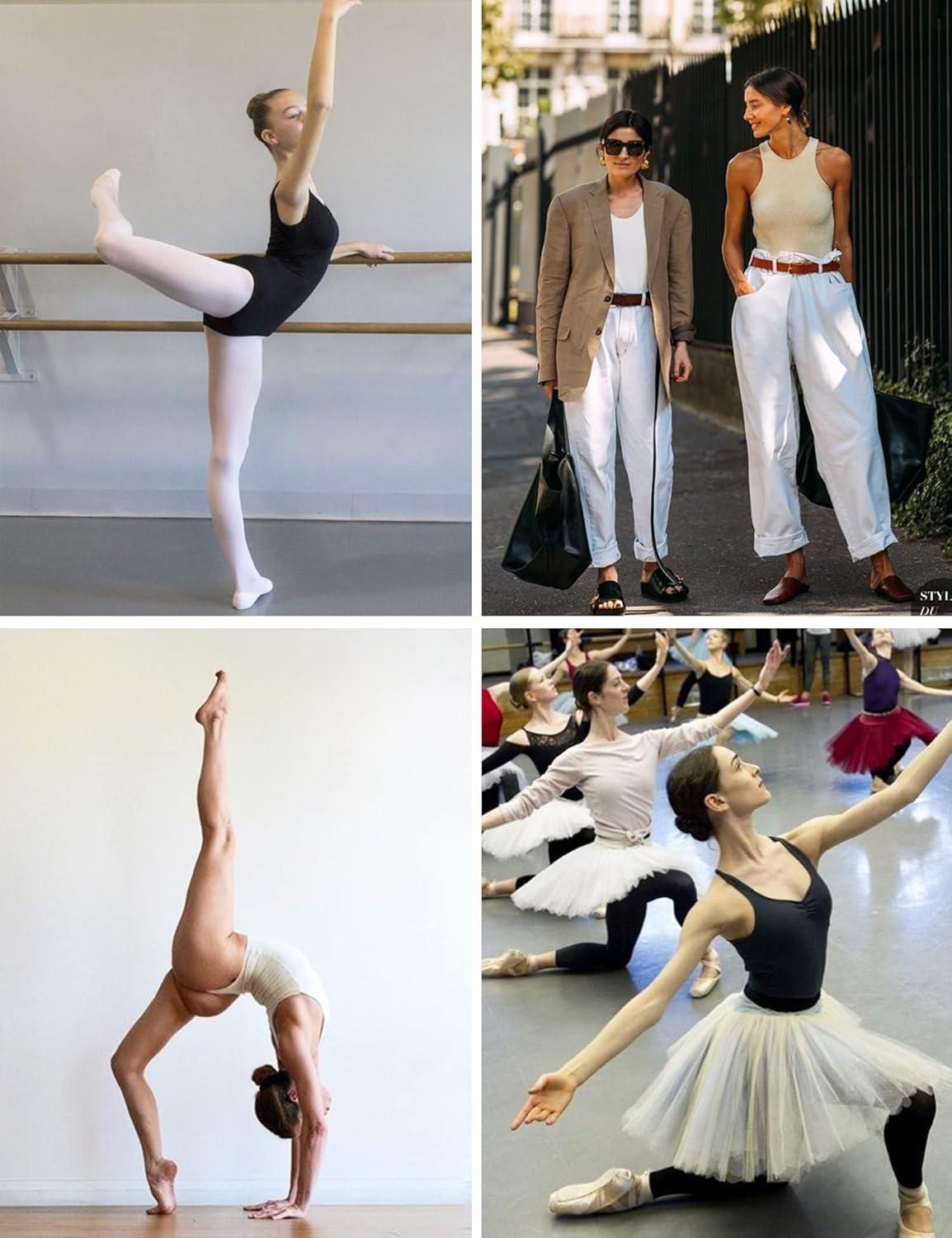 imageArshiner Womens Ballet Tank Leotards Gymnastics Dance Cute Ballerina Adult 80s Leotard BodysuitNude