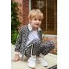 Arshiner Boy’s Active Tracksuits Sets Full Zip Sports Jogging Suits Athletic Running 2 Piece Sweatsuits for 5-13 Years(Leopard Brown)