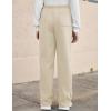 Arshiner Boys Casual Pants Fleece Sweatpants Lightweight Open Bottom Lounge Pants Drawstring Jogger Pants with Pockets(Camel)