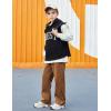 Arshiner Boys Casual Pants Fleece Sweatpants Lightweight Open Bottom Lounge Pants Drawstring Jogger Pants with Pockets(Light Brown)