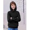Arshiner Boys Hooded Sweatshirt Fleece Pullover Long Sleeve Warm Hoodies with Pocket for Kids 5-14 Years(Black)