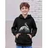 Arshiner Boys Hooded Sweatshirt Fleece Pullover Long Sleeve Warm Hoodies with Pocket for Kids 5-14 Years(Pat1)