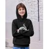 Arshiner Boys Hooded Sweatshirt Fleece Pullover Long Sleeve Warm Hoodies with Pocket for Kids 5-14 Years(Pat1)