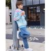 Arshiner Boys Hooded Sweatshirt Fleece Pullover Long Sleeve Warm Hoodies with Pocket for Kids 5-14 Years(Tie-dye – Powder Blue)