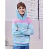 Arshiner Boys Hooded Sweatshirt Fleece Pullover Long Sleeve Warm Hoodies with Pocket for Kids 5-14 Years(Tie-dye – Powder Blue)