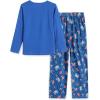 Arshiner Boys Loose-fit Pajamas Long Sleeve Top and Pants 2 Piece Pajama Set for Big Boys 5-13 Years(Blue Game)