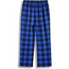 Arshiner Boys Pajama Pants Long Plaid PJ Bottoms Boys Sleepwear Lounge Pants with Pockets 6-14 Years(Blue Plaid)