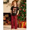 Arshiner Boys Pajama Pants Long Plaid PJ Bottoms Boys Sleepwear Lounge Pants with Pockets 6-14 Years(Red Plaid)