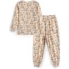 Arshiner Boys Pajamas Long Sleeve Henley Top and Pants Boys 2 Piece Pajama Set Sleepwear for 6-14 Years(Bear)