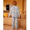 Arshiner Boys Pajamas Set Long Sleeve Button-Down Sleepwear 2 Piece Pjs Set for Boys 5-13 Years(Dog Print)