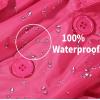 Arshiner Girl Kid Flower Waterproof Hooded Coat Jacket Outwear Raincoat