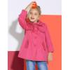 Arshiner Girl Kid Flower Waterproof Hooded Coat Jacket Outwear Raincoat