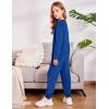 Arshiner Girls 2 Piece Outfit Sweatsuits Set Kids Velour Sweatshirts & Sweatpants Tracksuits Set for Girls(Navy Blue)
