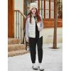 Arshiner Girls 2 Piece Outfits Fall Clothes Long Sleeve Pullover Sweatshirt and Sweatpants with Pockets Kids Clothing(Black&grey)
