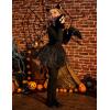 Arshiner Girls Clothes 2 Piece Fall Outfits Slim Long Sleeve Shirt and Leggings Set Kids Thermal Underwear sets(Black)