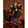 Arshiner Girls Clothes 2 Piece Fall Outfits Slim Long Sleeve Shirt and Leggings Set Kids Thermal Underwear sets(Halloween)