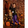 Arshiner Girls Clothes 2 Piece Fall Outfits Slim Long Sleeve Shirt and Leggings Set Kids Thermal Underwear sets(Halloween)