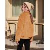 Arshiner Girls Full Zip Fleece Jacket Sherpa Outwear Coat Fall Winter for 4-12Y(Brown)