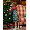 Arshiner Girls Nightgowns Long Sleeve Print Pajamas Nightdress for Kids Soft Sleep Wear Nighties(Christmas)