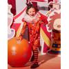 Arshiner Girls Nightgowns Long Sleeve Print Pajamas Nightdress for Kids Soft Sleep Wear Nighties(Orange Halloween)