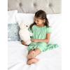 Arshiner Girls Nightgowns Sleepwear Short Sleeve Victorian Pajama Dress Soft Princess Sleepshirt for 3-12 Years Kids(Aqua Green)