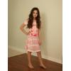 Arshiner Girls Nightgowns Summer Soft Cute Cartoon Print Pajama Sleep Dress for Kids 4-12 Years(Pink Cat)