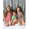 Arshiner Girls Pajamas Sets Short Sleeve Kids Pjs Button Down Sleepwear for 4-13Y(Beige Leopard)