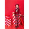 Arshiner Girls Print Flare Leggings Kids Elastic High Waisted Bell Bottoms Yoga Pants with Pockets(Red Black Plaid)