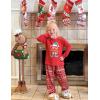Arshiner Girls Raglan Long Sleeve Shirts Crew Neck Soft Casual Tunic Tops Kids Girls Basic Tees Blouses(Christmas Red-b)