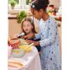 Arshiner Girls’ Sleepwear Long Sleeve Cute Nightgown Nightie Pajama Dress(Blue Starry Sky)