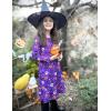 Arshiner Girls’ Sleepwear Long Sleeve Cute Nightgown Nightie Pajama Dress(Purple Halloween)