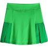 Arshiner Girl’s Sport Skirts with Shorts Athletic Pleated Skort Colorful Performance Skorts(Green)