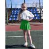 Arshiner Girl’s Tennis Skirts with Shorts Athletic Pleated Skirt Workout Performance Skorts with Pockets for Kids 4-13Y(Green)
