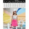 Arshiner Girl’s Tennis Skirts with Shorts Athletic Pleated Skirt Workout Performance Skorts with Pockets for Kids 4-13Y(Rose Red)