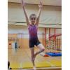 Arshiner Leotards for Girls Gymnastics with Shorts Color Gradient Shiny Diamond Kids Biketard(Shiny Purple)
