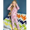 Arshiner Pajamas for Girls Long Sleeve Pants Sets Snug fit 2 Piece Pjs Set Soft Sleepwear(Pink Boots)
