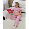 Arshiner Pajamas for Girls Short Sleeve Long Pants Pjs Cute Soft Sleepwear Lounge Sets(Daisy Dog)