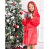 Kids Boys Girls Flannel Bathrobes Soft Hooded Robes