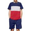 Navy & White & Red