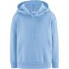 Arshiner Boy’s Hooded Sweatshirts Long Sleeve Hoodies Kids Quarter Zip Pullover with Kangaroo Pocket 5-14Y(Light Blue)