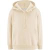 Arshiner Boy’s Hooded Sweatshirts Long Sleeve Hoodies Kids Quarter Zip Pullover with Kangaroo Pocket 5-14Y(Light Khaki)