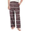 Arshiner Boys Pajama Pants Long Sleep Plaid Pants Soft Lounge Pj Bottoms with Pockets(Black Christmas)
